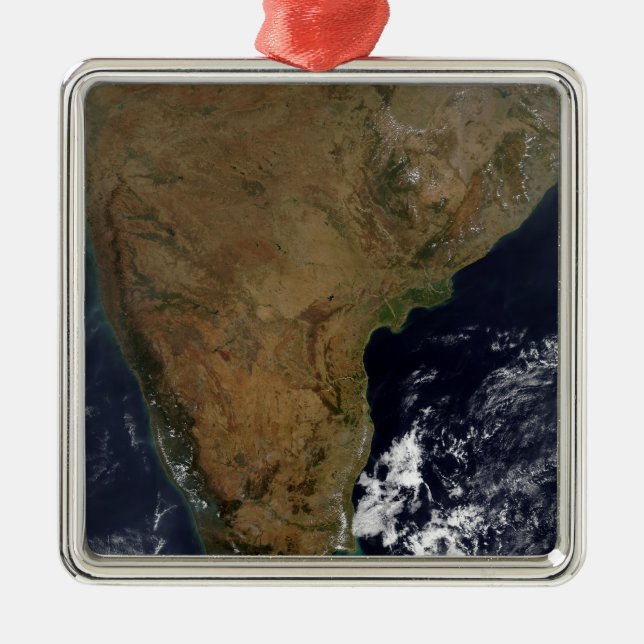 Südindien Silbernes Ornament (Vorne)