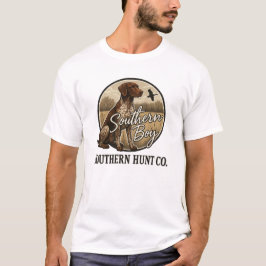 Südjungen-Hundejagd-Abenteuer T-Shirt