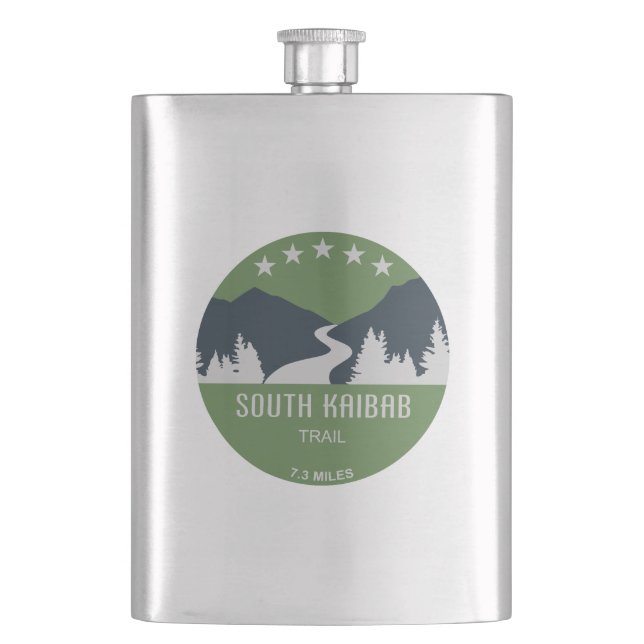 Südkaibab Wandern neben dem Wasser Flachmann (Vorderseite)