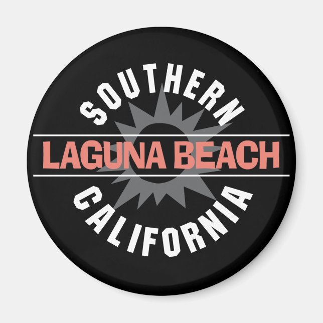 Südkalifornien Laguna Beach Magnet (Vorne)