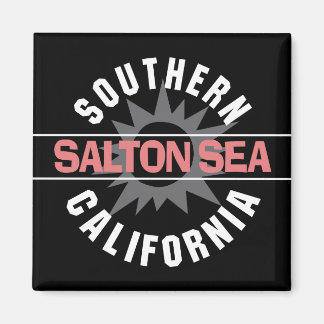 Südkalifornien - Salzsee Magnet