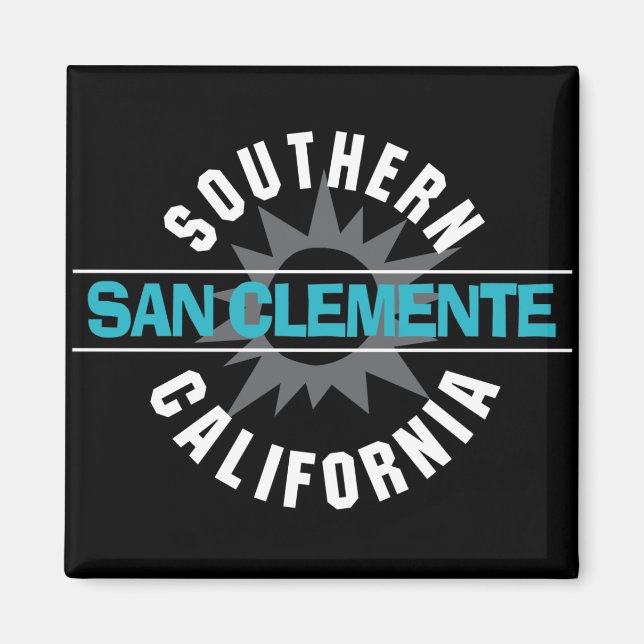 Südkalifornien - San Clemente Magnet (Vorne)