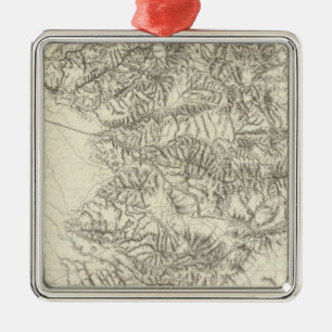 Südkalifornien Silbernes Ornament
