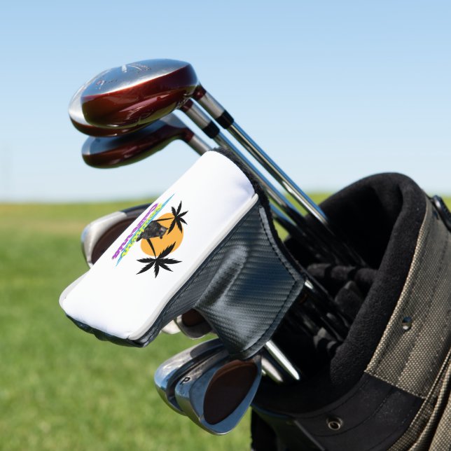 Südkalifornischer Bär Golf Headcover (In Situ)