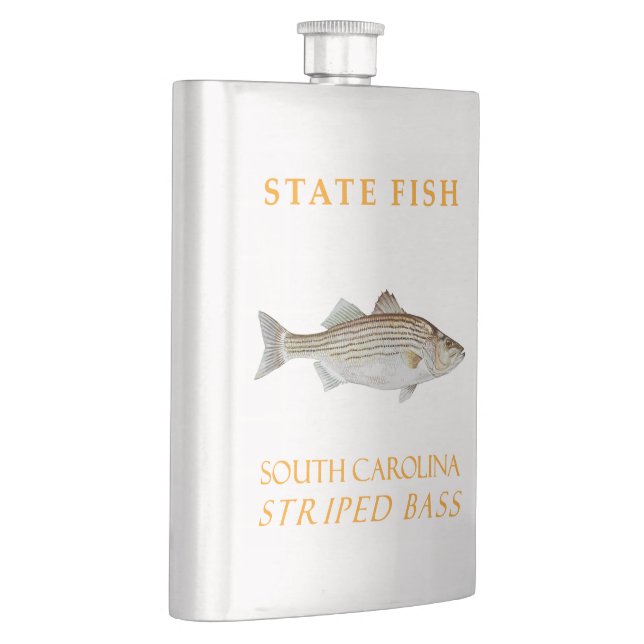 Südkarolina-Gebiet Fisch Rockfish Flachmann (Rechts)