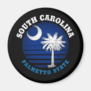 SÜDKAROLINA PALMETTO STAAT FLAG MAGNET