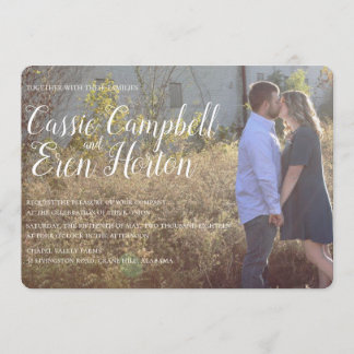 Südklassische Hochzeitseinladung Einladung