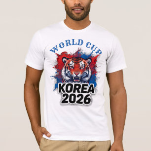 Südkorea 2026 Weltmeisterschaft T-Shirt Korea Tige
