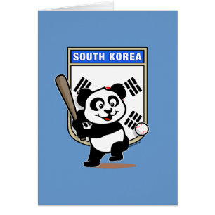 Südkorea Baseball Panda