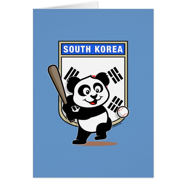 Südkorea Baseball Panda (Vorne)