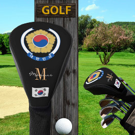 Südkorea - Die Mit Monogramm Golf Clubs von Flag Headcover