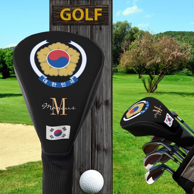 Südkorea - Die Mit Monogramm Golf Clubs von Flag Headcover (Von Creator hochgeladen)