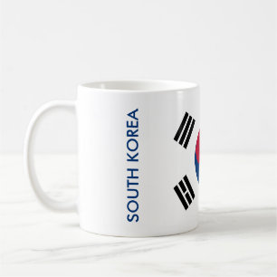 SÜDKOREA FLAG KAFFEETASSE
