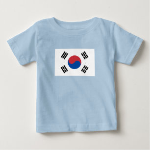Südkorea-Flagge Baby T-shirt