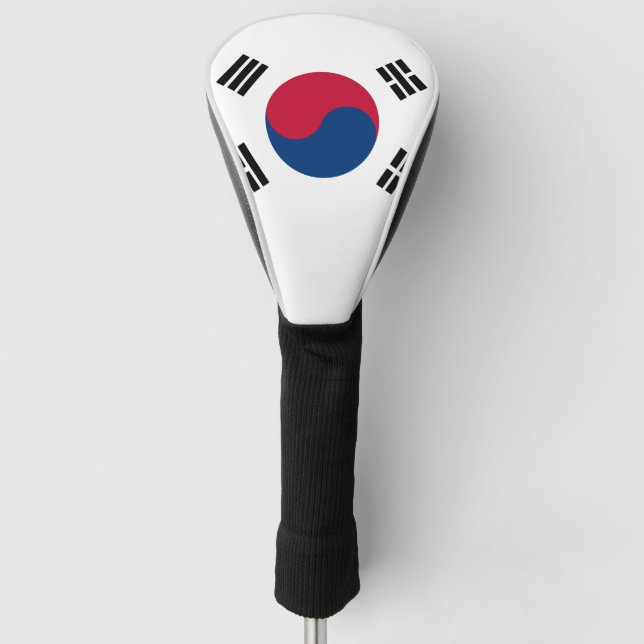 Südkorea-Flagge Golf Headcover (Vorderseite)