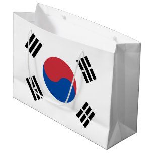 Südkorea-Flagge Große Geschenktüte