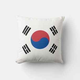Südkorea-Flagge Kissen