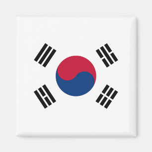 Südkorea-Flagge Magnet