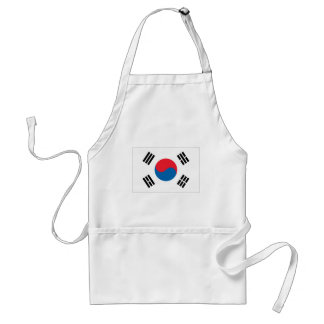 Südkorea-Flagge Schürze
