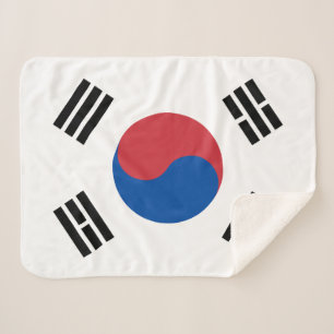 Südkorea-Flagge Sherpadecke