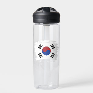 Südkorea-Flagge Trinkflasche