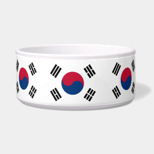 Südkorea Flaggenbowl Napf