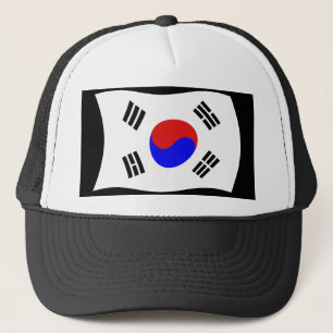 Südkorea-Flaggenmütze Truckerkappe