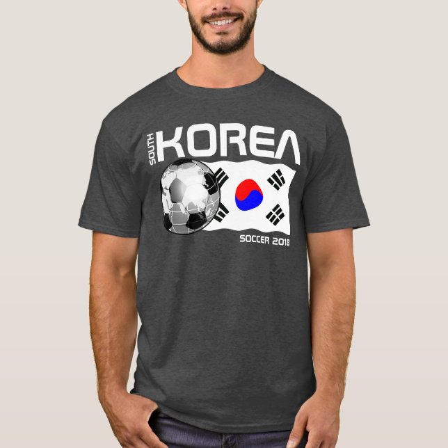 Südkorea Fußball-T - Shirt (Vorderseite)