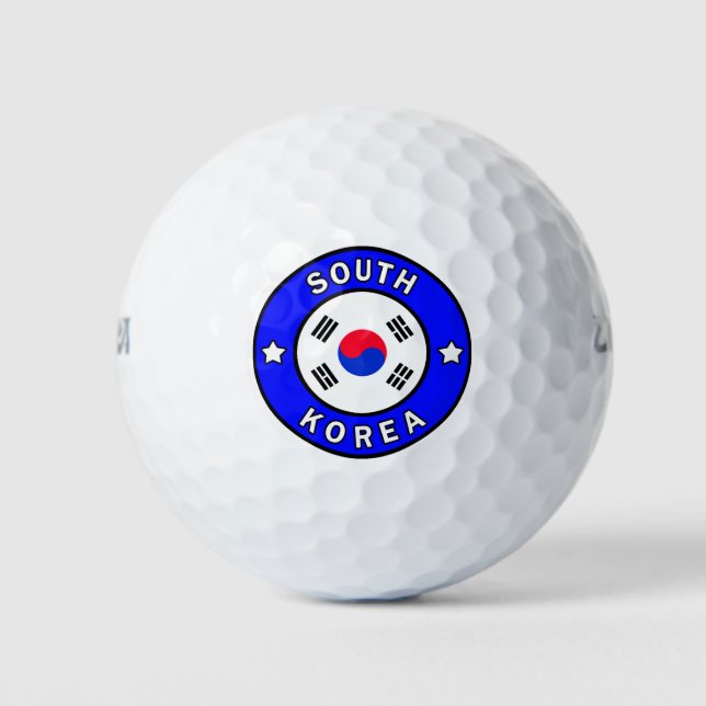 Südkorea Golfball (Vorderseite)