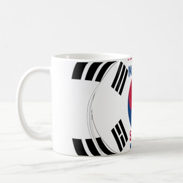 Südkorea Hakuna Matata Art Print/Graphic Tasse (Links)