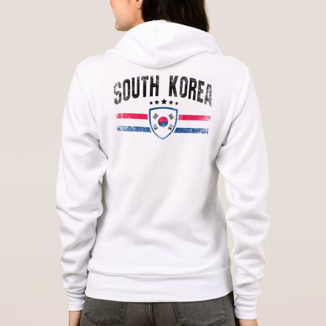 Südkorea Hoodie (Rückseite)