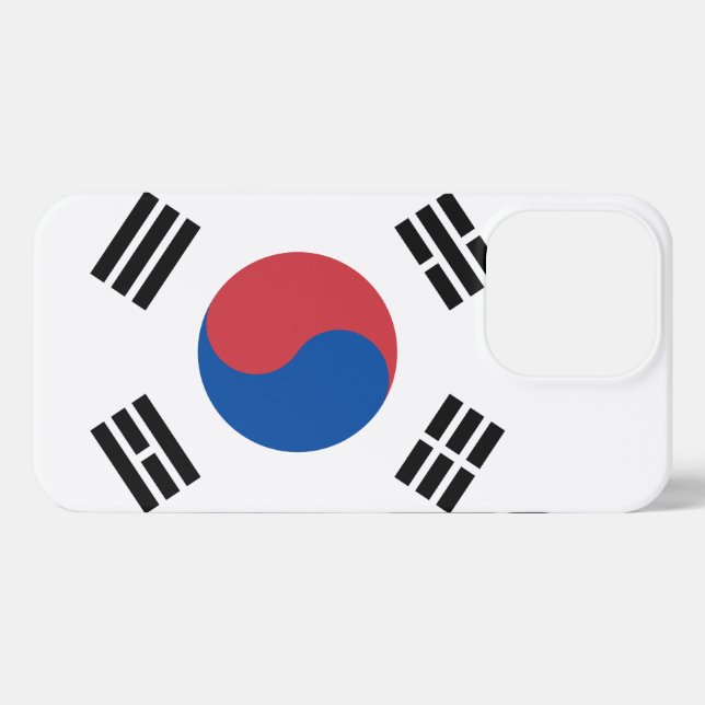 Südkorea iPhone Hülle (Rückseite (Horizontal))