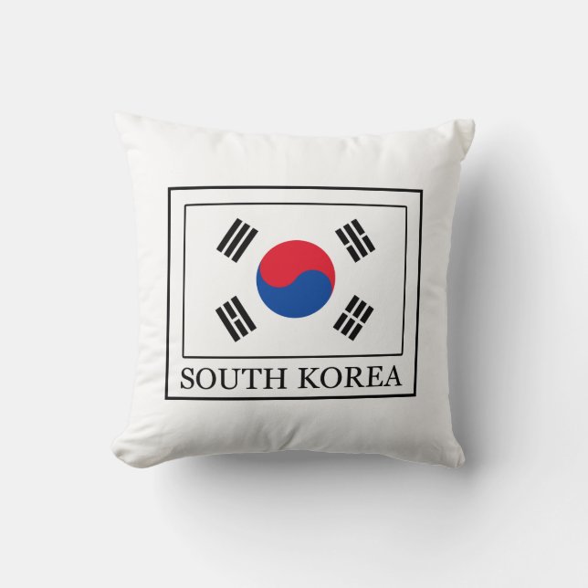 Südkorea Kissen (Vorderseite)