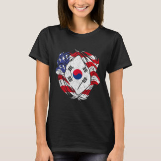 Südkorea Liebe Südkorea Stolz Koreanischer Patriot T-Shirt