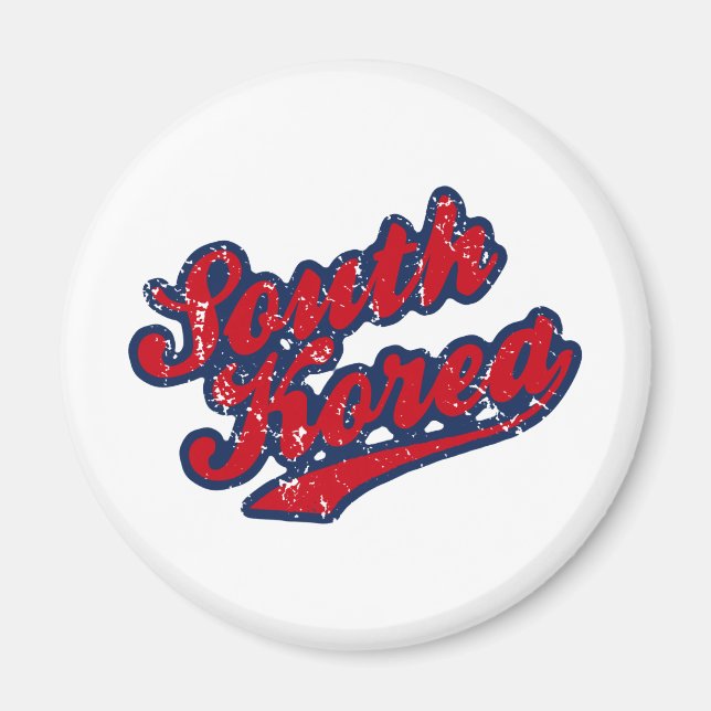 Südkorea Magnet (Vorne)