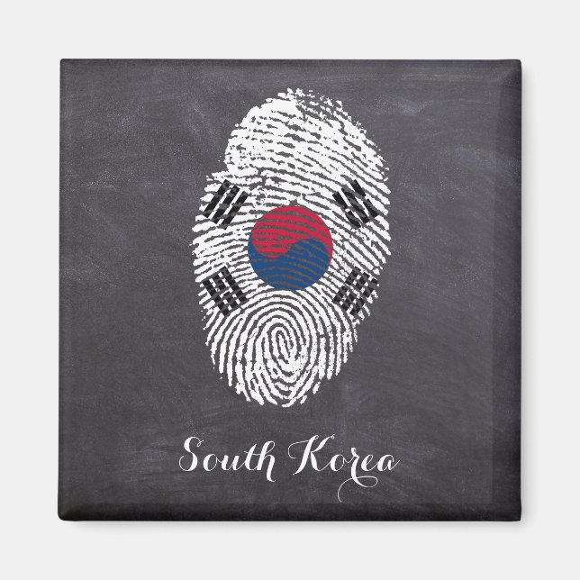 Südkorea Magnet (Vorne)
