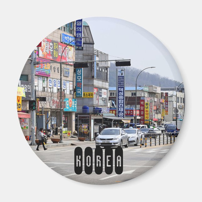 Südkorea Magnet (Vorne)