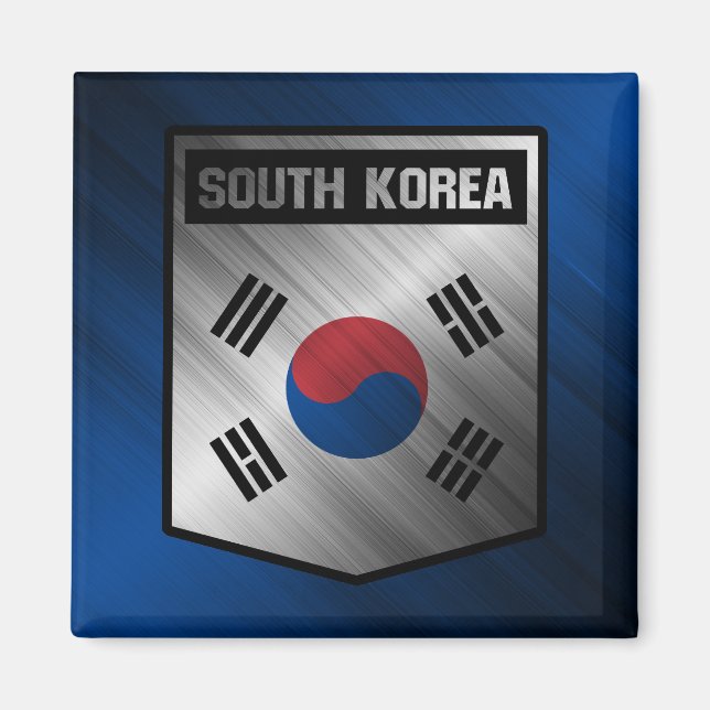 Südkorea Magnet (Vorne)