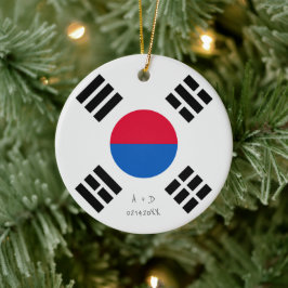 Südkorea-Markierung für benutzerdefinierte Meldung Keramik Ornament