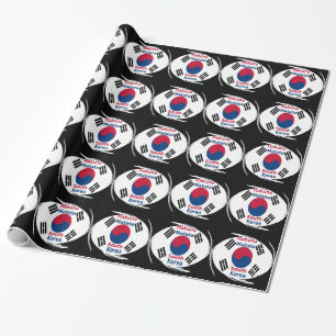 Südkorea Nationalflagge: Koreanische Taegeukgi Pri Geschenkpapier