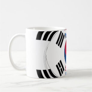 Südkorea Nationalflagge: Koreanische Taegeukgi Pri Tasse