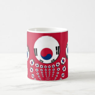 Südkorea Nationalflagge: Koreanische Taegeukgi Pri Tasse