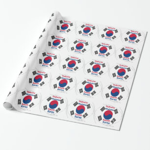 Südkorea Nationalflagge: Koreanischer Taegeukgi-St Geschenkpapier