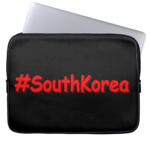 "#Südkorea" Niedliches Design. Jetzt kaufen Laptopschutzhülle