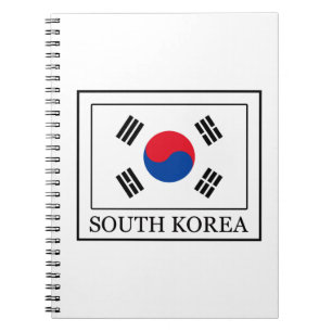 Südkorea Notizblock
