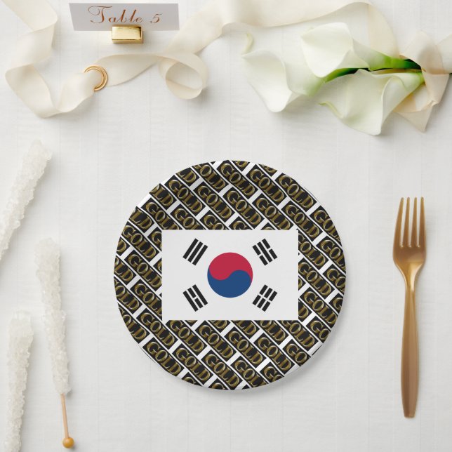 SÜDKOREA PAPPTELLER (Hochzeit)