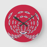 Südkorea Polka Dot Flagge