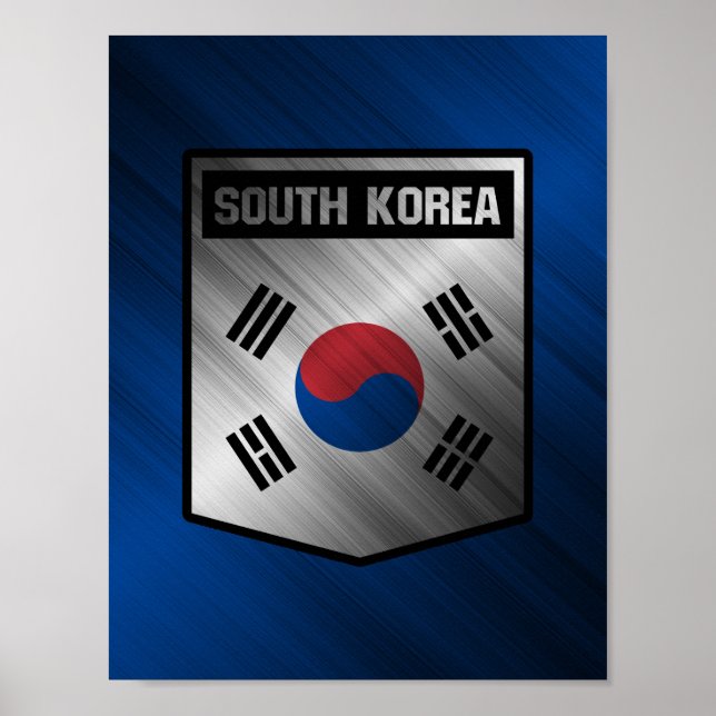 Südkorea Poster (Vorne)