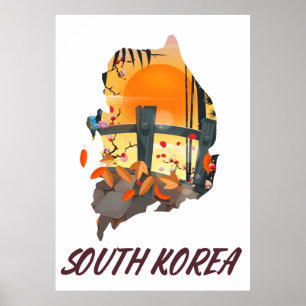 Südkorea Poster