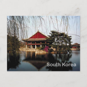 Südkorea Postkarte